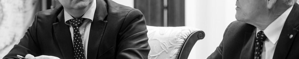 Robert Madej and genealogist Peter Nagy