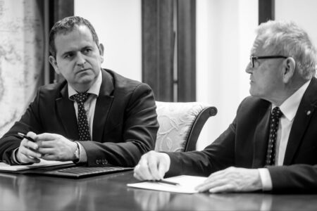 Robert Madej and genealogist Peter Nagy