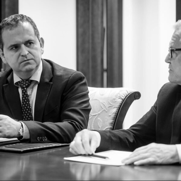 Robert Madej and genealogist Peter Nagy